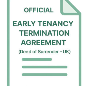 Early Tenancy Termination Agreement